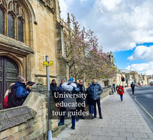 Load image into Gallery viewer, Discover 1000 Years of Historic Oxford in 90 minutes! Join Guided Walking Tour of Oxford University & Oxford City